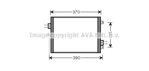 AVA QUALITY COOLING Lauhdutin, ilmastointilaite PRA5052